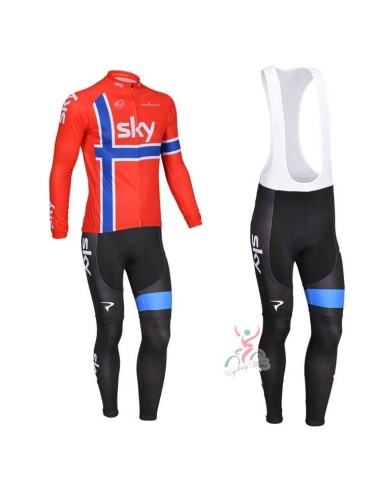Ropa térmica de ciclismo SKY: comodidad y estilo en cada pedalada