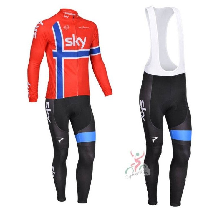 Ropa térmica de ciclismo SKY: comodidad y estilo en cada pedalada