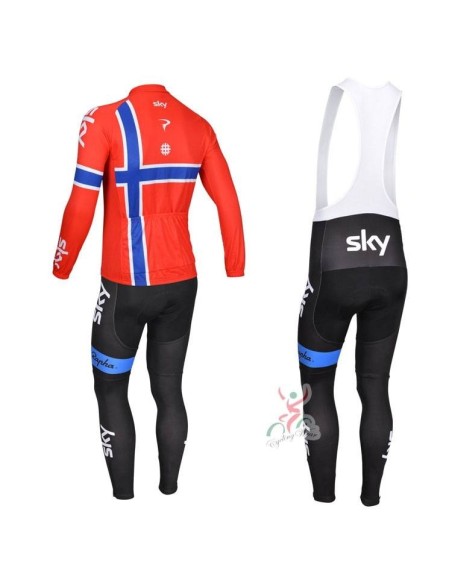 Ropa térmica de ciclismo SKY: comodidad y estilo en cada pedalada