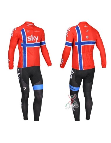Ropa térmica de ciclismo SKY: comodidad y estilo en cada pedalada