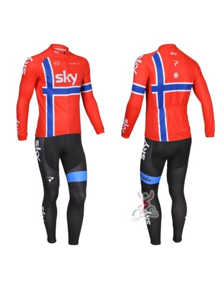 Ropa térmica de ciclismo SKY: comodidad y estilo en cada pedalada