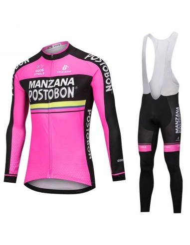 Ropa térmica de ciclismo Manzana Postobón para sentirte cómodo en cada pedaleada