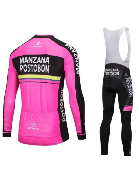 Ropa térmica de ciclismo Manzana Postobón para sentirte cómodo en cada pedaleada
