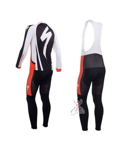 Ropa de ciclismo de invierno con tirantes para disfrutar del frío