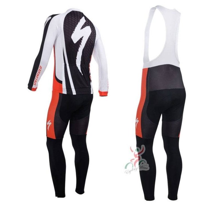 Ropa de ciclismo de invierno con tirantes para disfrutar del frío