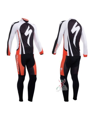 Ropa de ciclismo de invierno con tirantes para disfrutar del frío