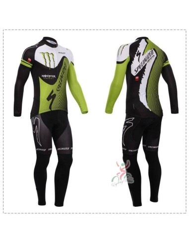 Ropa de ciclismo de invierno con tirantes Specialized Monster para estar cómodo y abrigado
