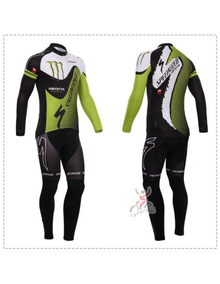 Ropa de ciclismo de invierno con tirantes Specialized Monster para estar cómodo y abrigado