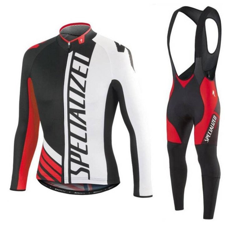 Ropa de ciclismo de invierno con tirantes Specialized, ¡perfecta para tus rutas!