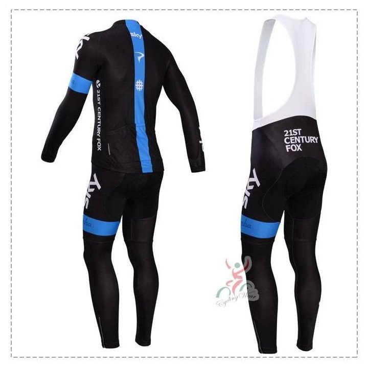 Ropa de ciclismo de invierno con tirantes para estar cómodo en tus paseos