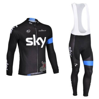 Ropa de Ciclismo de Invierno con Tirantes SKY para Estar Cómodo en tus Rutas
