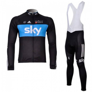 Ropa de ciclismo de invierno con tirantes SKY para estar cómodo en tus rutas