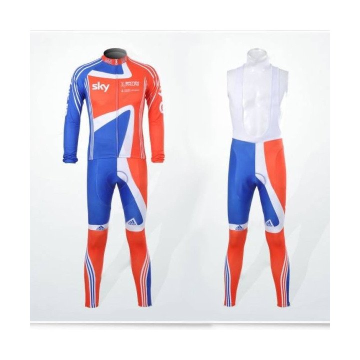 Ropa de ciclismo de invierno con tirantes para estar cómodo en tus rutas