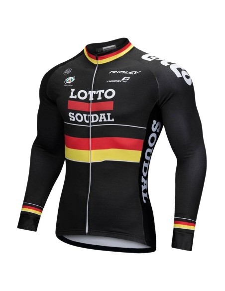 Maillot Largo  Lotto para Ciclistas: Comodidad y Estilo en Cada Ruta