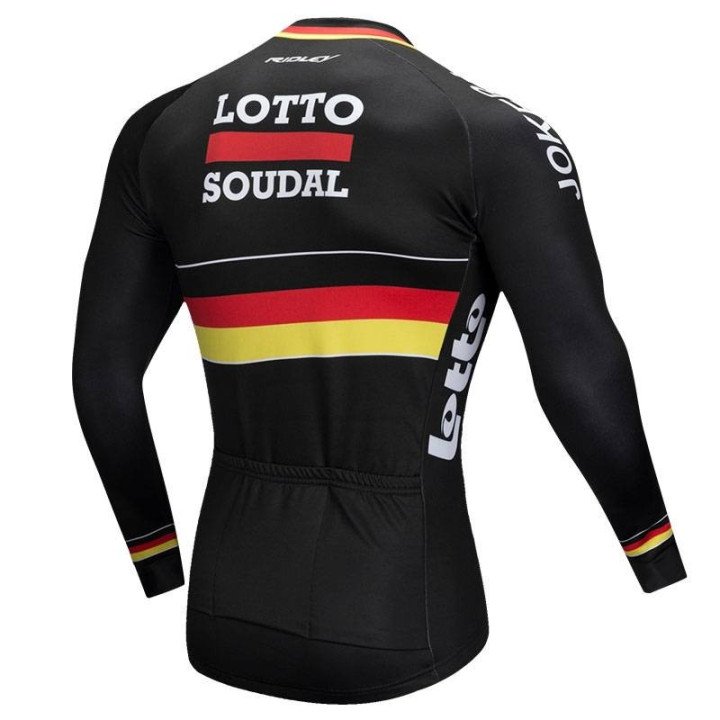 Maillot Largo  Lotto para Ciclistas: Comodidad y Estilo en Cada Ruta