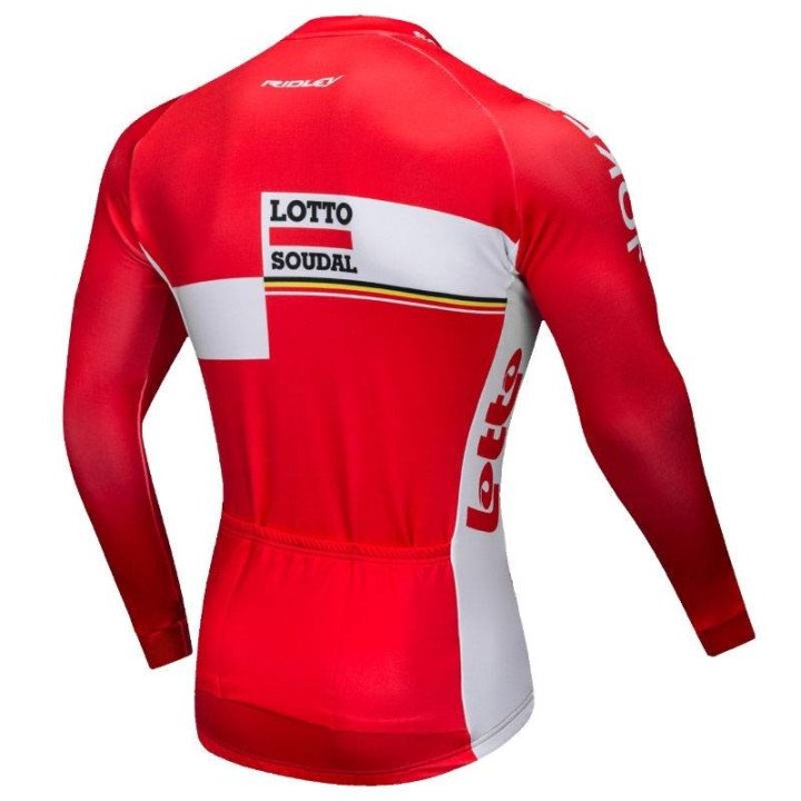 Maillot largo térmico Lotto: comodidad y estilo para tus rutas en bicicleta