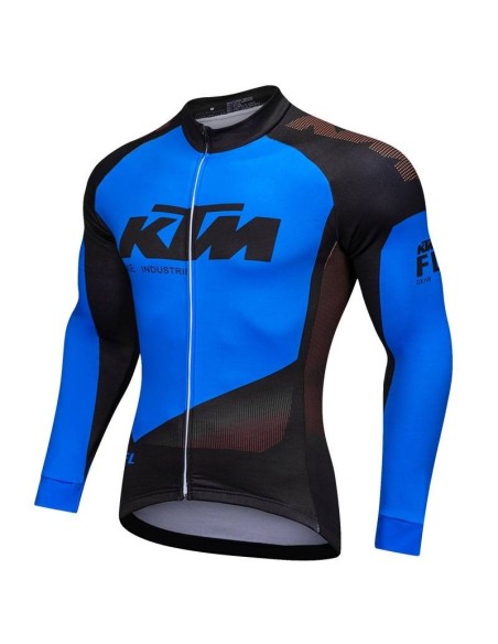 Maillot térmico largo KTM para ciclistas: comodidad y estilo al pedalear