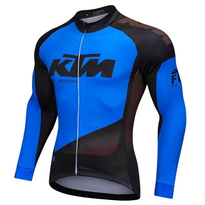 Maillot térmico largo KTM para ciclistas: comodidad y estilo al pedalear