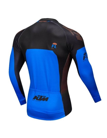 Maillot térmico largo KTM para ciclistas: comodidad y estilo al pedalear