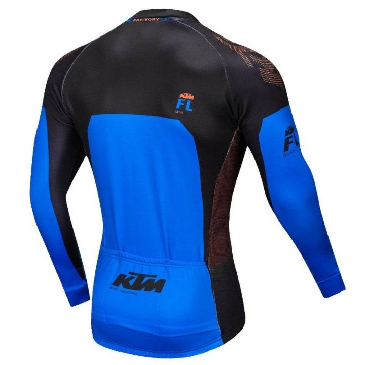 Maillot térmico largo KTM para ciclistas: comodidad y estilo al pedalear