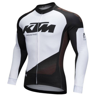 Maillot largo térmico KTM para ciclistas, comodidad y estilo en cada pedaleada