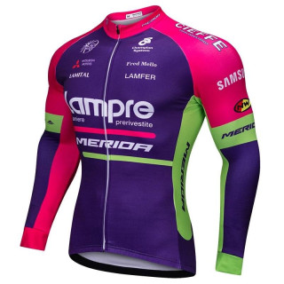 Maillot térmico Lampre para ciclistas, cómodo y práctico