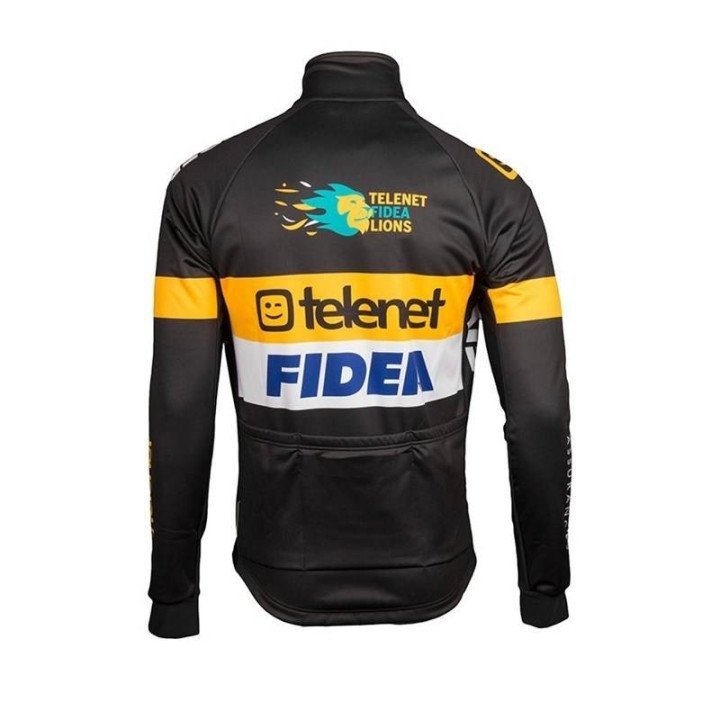 Maillot térmico largo Telenet Fidea Lions para ciclistas cómodos
