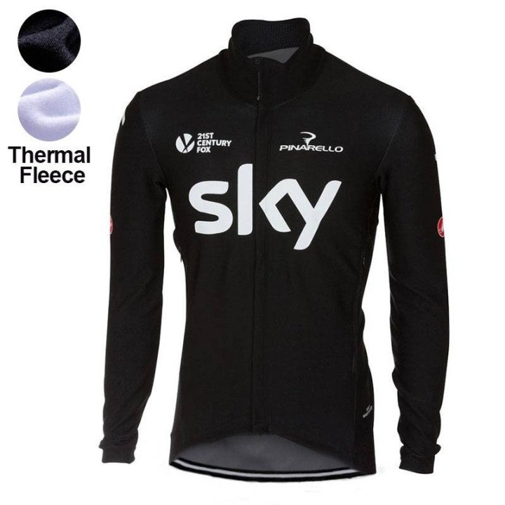 Maillot largo térmico SKY para ciclistas, comodidad y estilo en tus rutas