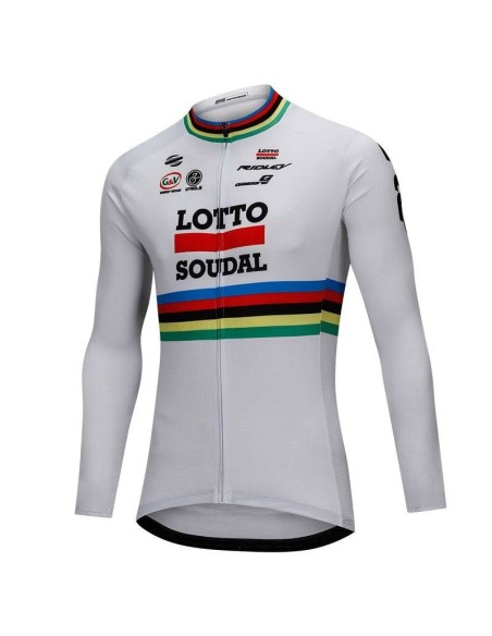 Maillot largo térmico Lotto para ciclistas: comodidad y estilo en cada ruta