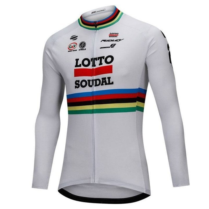 Maillot largo térmico Lotto para ciclistas: comodidad y estilo en cada ruta