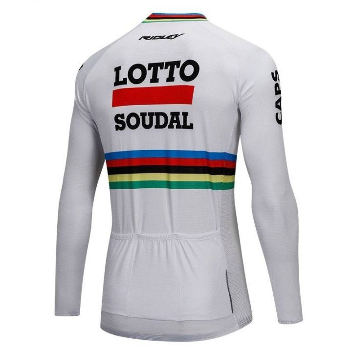 Maillot largo térmico Lotto para ciclistas: comodidad y estilo en cada ruta