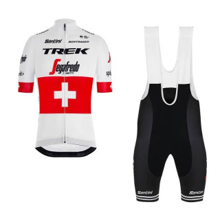 Conjunto Corto de Ciclismo Trek Segafredo Swiss Champion a Buen Precio