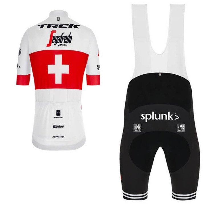 Conjunto Corto de Ciclismo Trek Segafredo Swiss Champion a Buen Precio