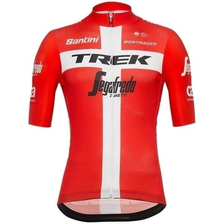 Conjunto de Ciclismo Trek Segafredo Denmark Champion para Disfrutar en la Ruta