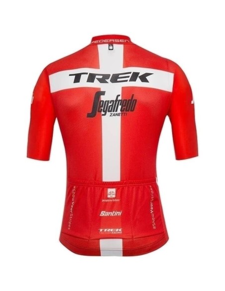 Conjunto de Ciclismo Trek Segafredo Denmark Champion para Disfrutar en la Ruta