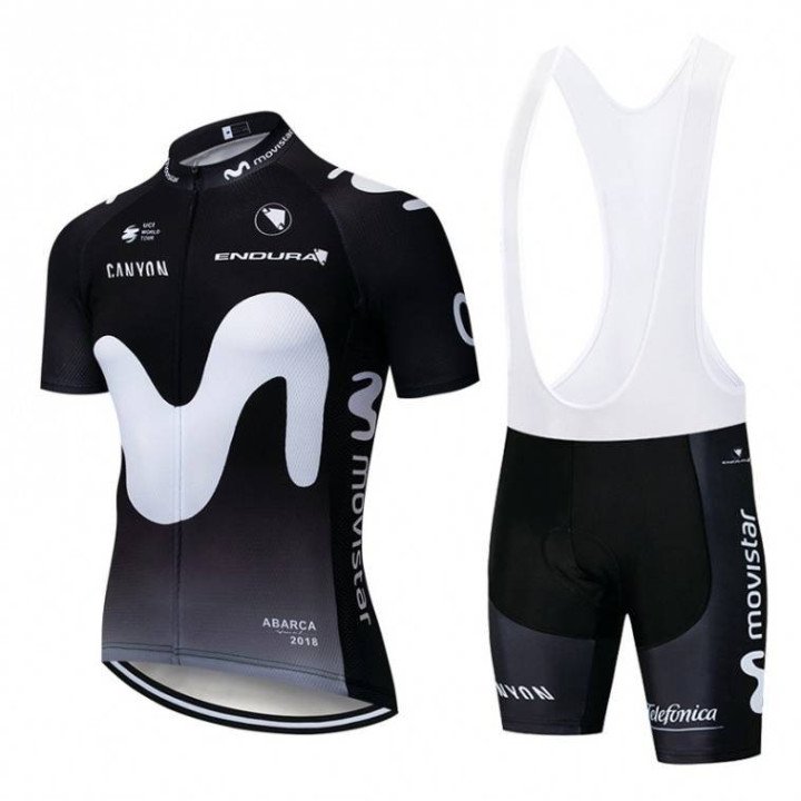 Ropa de ciclismo Movistar: conjunto corto ideal para tus salidas