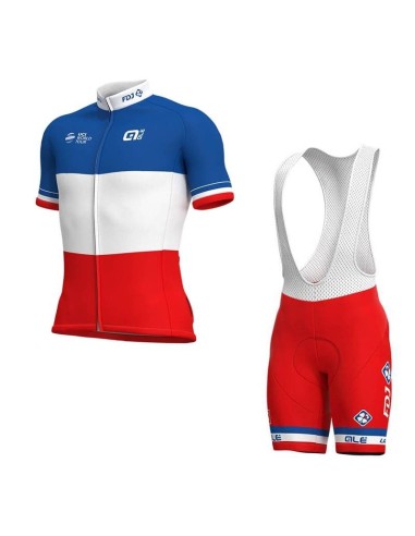 Ropa de ciclismo FDJ: conjunto corto para pedalear cómodo