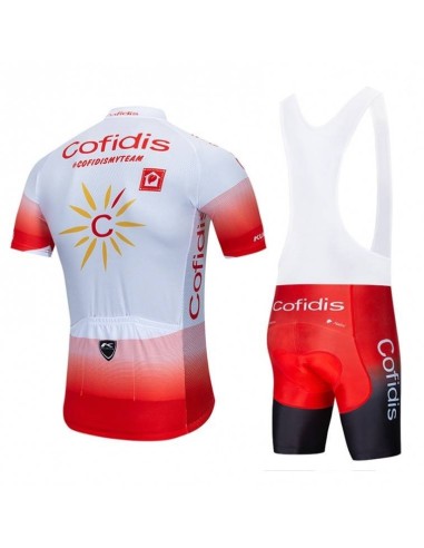 Ropa de ciclismo Cofidis: conjunto corto ideal para tus rutas