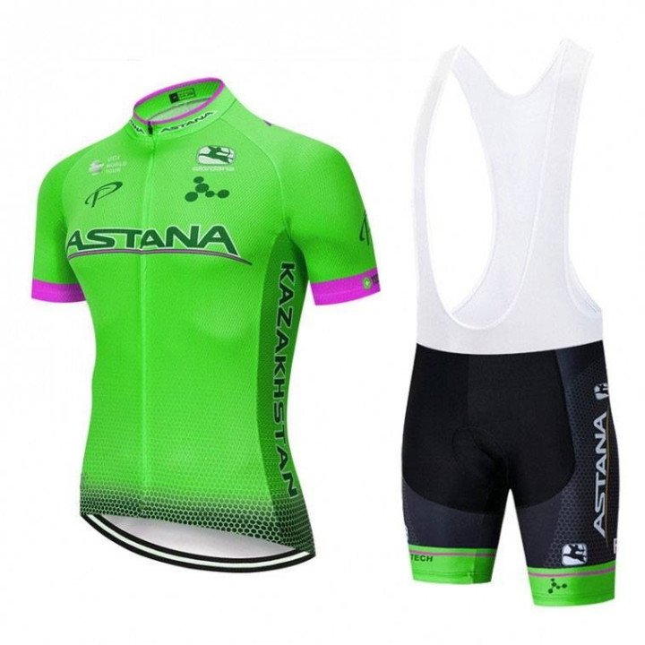 Ropa de ciclismo Astana: conjunto corto para tu próxima aventura en bici