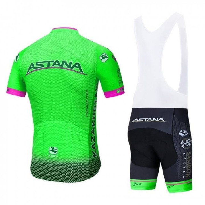 Ropa de ciclismo Astana: conjunto corto para tu próxima aventura en bici