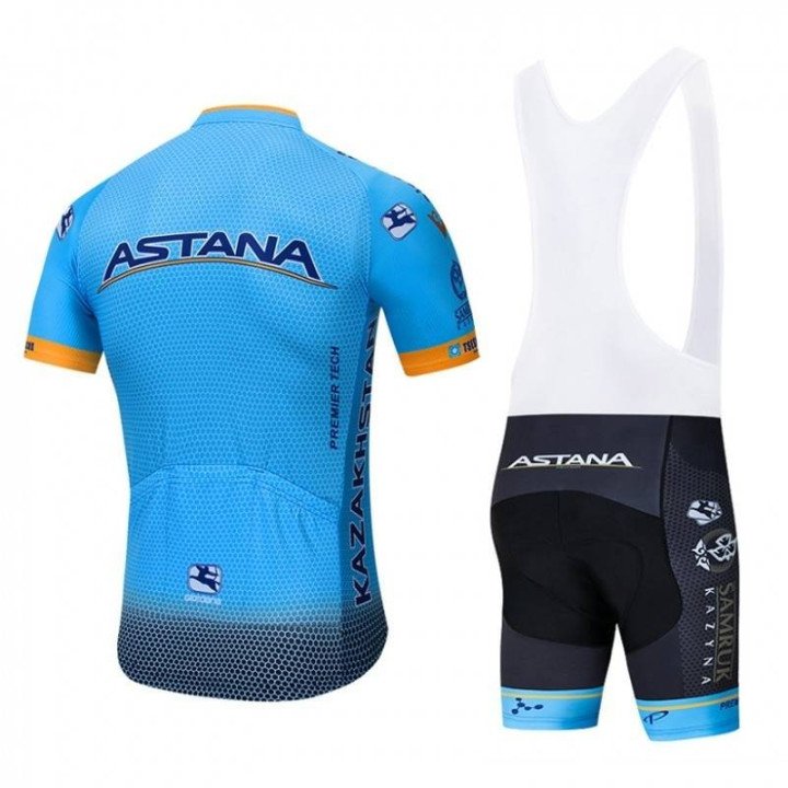 Ropa de ciclismo Astana: el conjunto corto que necesitas para tus rutas