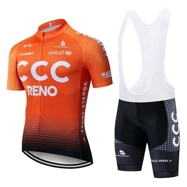 Ropa de Ciclismo CCC: Conjuntos Cortos a Buen Precio para Este 2023