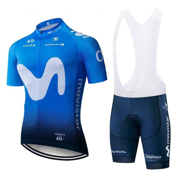 Ropa de Ciclismo Movistar: Conjunto Corto a Buen Precio