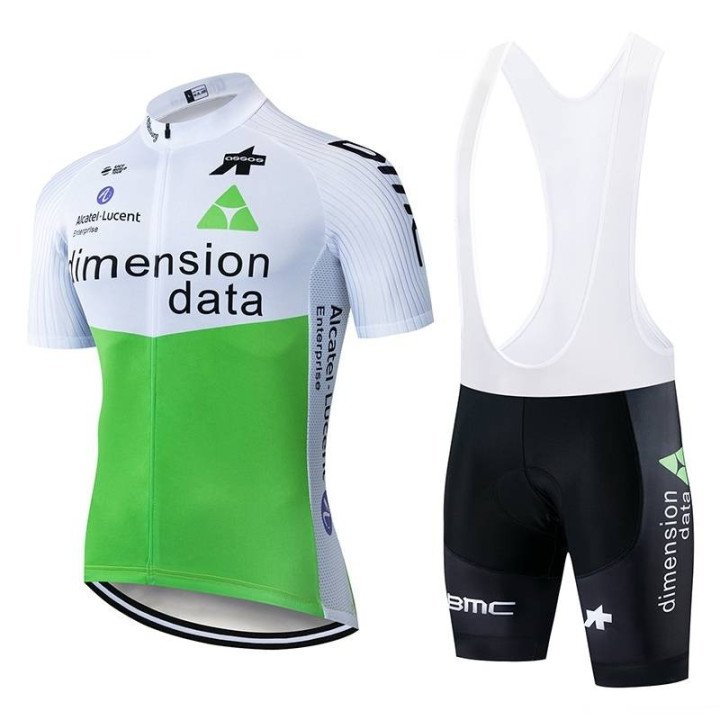 Ropa de ciclismo Dimension Data: conjunto corto ideal para tus rutas