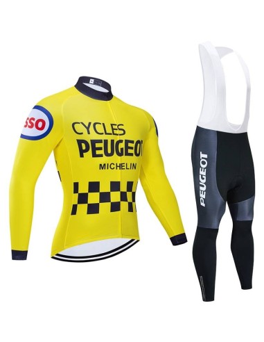 Ropa térmica para ciclistas de Peugeot, comodidad y estilo en cada pedaleo