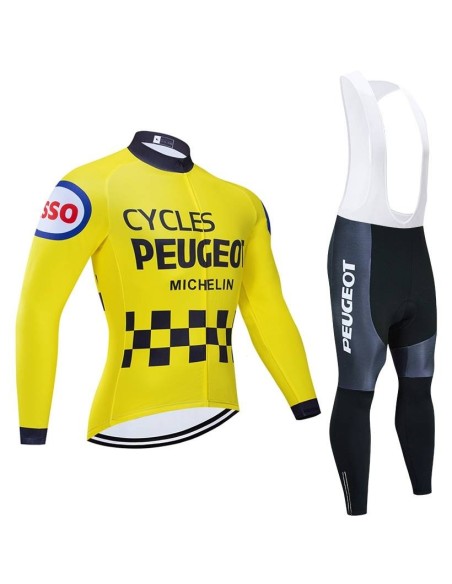 Ropa térmica para ciclistas de Peugeot, comodidad y estilo en cada pedaleo