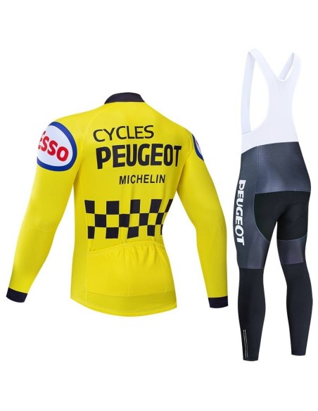 Ropa térmica para ciclistas de Peugeot, comodidad y estilo en cada pedaleo