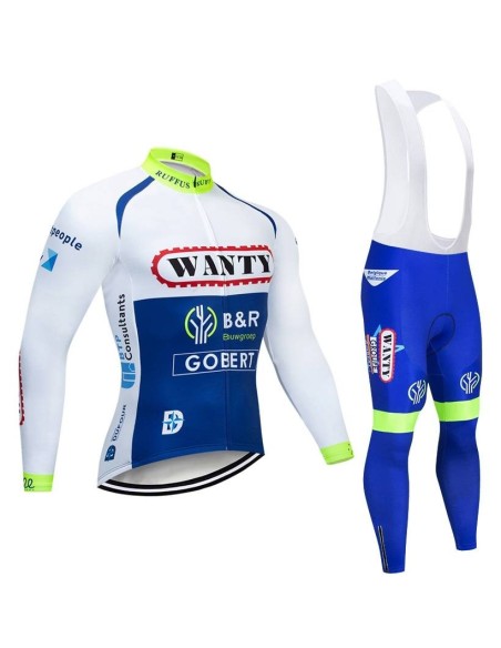 Ropa térmica de ciclismo Wanty para disfrutar del pedaleo cómodo