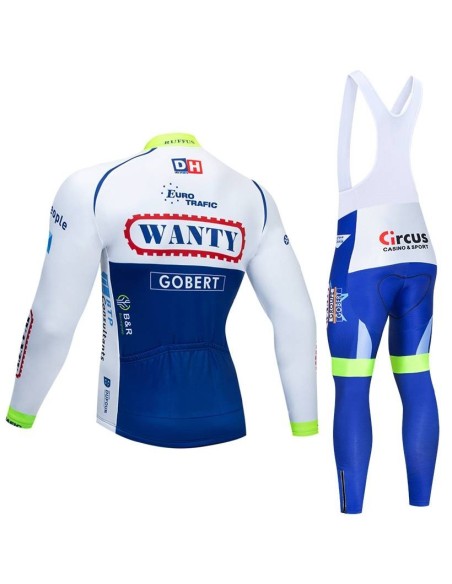 Ropa térmica de ciclismo Wanty para disfrutar del pedaleo cómodo