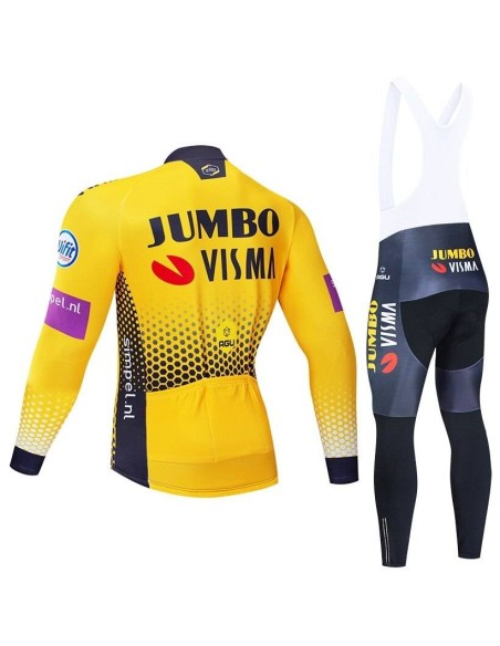Ropa térmica de ciclismo Jumbo Visma para estar cómodo y abrigado